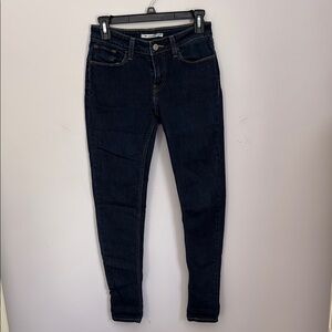 Levi’s 535 Super Skinny Dark Wash Jeans